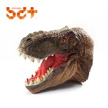 공룡 핸드퍼펫 손인형 상어 화랑이 동물 손가면, 7.티라노사우루스 핸드퍼펫 손인형