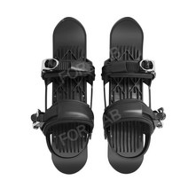 스키에이트 인라인스키 숏스키 짧은 미니 인라인스키 보드 플레이트보드 스노우 스노우블레이드 세트 에이트 묘기, 44cm, C