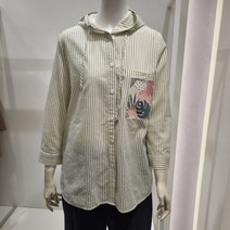 올리비아로렌 [후드넥 스트라이프 블라우스] 캐주얼 무드로 다양하게 활용하기 좋은 아이템 VVCNLXM4361