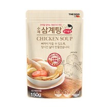 훈련 로트와일러파우치간식 보관편한 큰개습식사료 고급 사모예드파우치간식 삼계탕, 1개