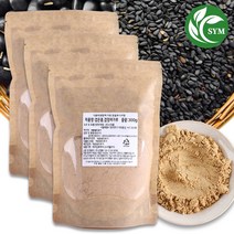 신영몰 볶은 검은콩 검정깨 분말 300g 국산 혼합 블랙푸드가루, 3개