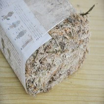 건조 이끼 천연 물 잔디 느낌 재질 난초 호접란 토양없는 재배 물개 6L 압축 팩, 한개옵션0
