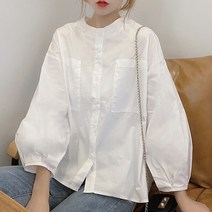 [엔젤D] 당일발송!! 여성 리엔 루즈핏 볼륨소매 블라우스