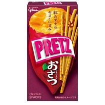 일본 글리코 Pretz 프릿츠 오사쯔 고구마맛 82g 20개