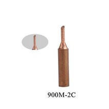 납땜기 솔더링 Soldering 1/5pcs 900M-T P멀티e Copper Iron Lead-free Tips Welding Head BGA Tools Brand, 01 1pc 900m-2c