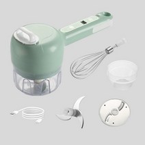 계량 새로운 15w 강력한 다기능 전기 야채 커터 슬라이서 계란 비터 털다 마늘 진흙 사수기 음식 쵸퍼 프레스 믹서, 프로 그린