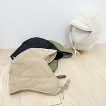 [달밤] 퀼팅 밴딩 다이아 귀달이 트루퍼햇