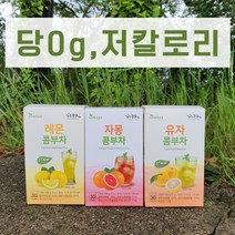 푸드남도 콤부차 60포 자몽 레몬 유자 효능 만들기 다이어트, 유자+유자