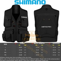 2021 shimano 낚시 조끼 빠른 건조 낚시 장비 보관 물고기 자켓 통기성 야외 멀티 포켓 반사광 조끼, XXXL, 검은 색