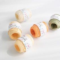 야나 라탄 라피아실 라탄실 뜨개실 뜨개질실 간절기실 여름실 코바늘 가방실 모자실 네트백뜨기, 10번(유광)