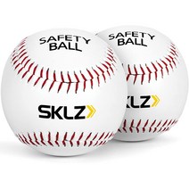 SKLZ 소프트 쿠션 안전 야구 볼 2팩 화이트 펄