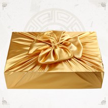 공단보자기 금색 특대 예단 추석 선물포장 명절 과일 한우