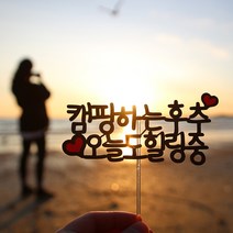 소소펫토리 심플 하트 레터링 글씨 토퍼 제작 5가지 폰트 여행 생일파티 기념일 케이크픽 자유문구 메세지 강아지 고양이, 또박또박_B체, 1줄 추가_3줄_줄당 6자