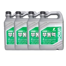 유니켐 냉각수 부동액 3L 1박스(4개) 현대 대우 기아 쌍용 전차종