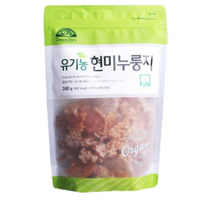 오가닉스토리 유기농 현미누룽지, 240g, 1개