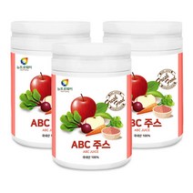 ABC주스 분말 가루 통째로 갈아넣은 과채쥬스 무첨가 100% 국산 레드비트 풋사과 당근 230g, abc쥬스 3통