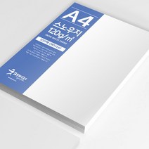 스노우지 고급복사지 상장용지 책표지 레이저 프린트용지 A4 120g~300g (100매), 스노우지 A4(100매), 200g