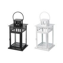 [이케아] BORRBY 보르뷔 양초랜턴/랜턴/향초홀더/양초홀더, 색상:블랙_501.561.12