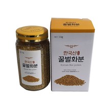 홍제원 소백산 백두대간 자연산 꿀벌화분 1kg, 1개, 꿀벌화분(1kg)