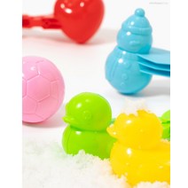 (MI) 민화 눈집게 (오리 눈사람 하트 축구공) 중 택1 (대), 별모양 대