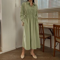 포켓스트링셔츠원피스