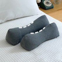 누아베개 경추목베개 수건 원형 거북목 일자목, 숯그레이(미니사이즈), 편백큐브