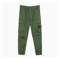 스톤 아일랜드 [명품]22FW 스톤아일랜드 와펜 패치 카키 카고 팬츠 771531314 V0058