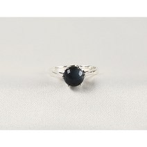 블루호안석 캐보션 8MM 원석 천연석 은반지