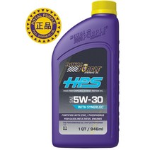 로얄퍼플 HPS 5W30 하이퍼포먼스 100% 합성 엔진오일, 1개