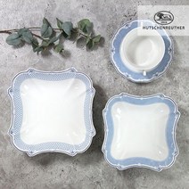 후첸로이터 에스텔 블루 솔리드 사각샐러드볼 20cm D316, 상세설명 참조, 없음