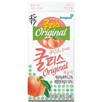 동원 소와나무 쿨피스 자두, 180ml, 30개
