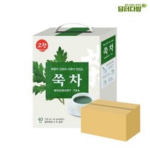 고향 쑥차 40스틱 1BOX(8개입) 고향 고려인삼제품공사 쑥차 대용량 건강한차, 대량등록 쿠팡 1