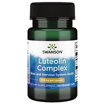 Swanson Luteolin Complex w/Rutin - Brain Support Supplement Promoting Memory Mood & Cognitive Healt, 1, 기타