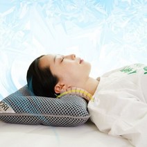 아이싱칩 쿨 C커브 경추 베개_커버포함, 단품