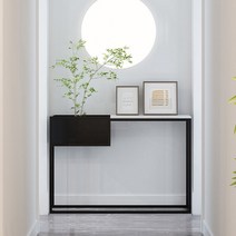 북유럽 엔틱 수납 콘솔1000/1200MM 현관콘솔 미니콘솔 좁고 긴 테이블, 120CM, X2