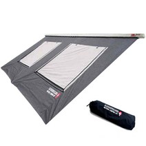 숨쉼 카라반 사이드월 WS-450 4.5m + 가방, 혼합 색상, 1세트