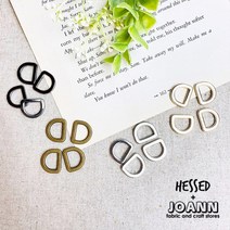 헤세드 국내제작) 10mm 납작디링 금속부자재 (4개), 엔틱