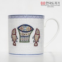 한국도자기 오병이어 머그 2p 기독교용품 교회선물