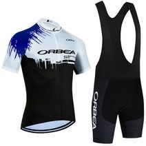 2023 투어 사이클링 세트 남성 여성 오베아 오르카 챔피언 자전거 저지 타이츠 슈트 MTB 퀵 드라이 티셔츠