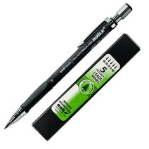 Baile 2.0mm 2B 샤프심 리필 포함 (블랙)(캡 안의 샤프너) 정품보장, Black