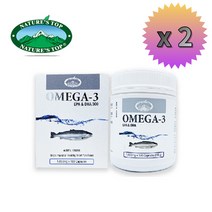 호주 네이쳐스탑 오메가3 1000mg 180캡슐 x2 연어오일 국내무료배송, 180캡슐 2세트