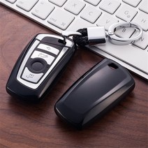 bmw 키케이스 키홀더TPU 열쇠 고리 커버 케이스 키리스 링 BMW F10 F20 F30 Z4 X1 X3 X4 M1 M2 M3 E90 1, 01 B black_01 without box