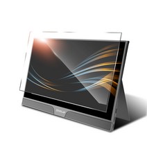 제우스랩 39.6cm FHD 리얼터치 휴대용 모니터 + 논글레어 액정보호필름 세트, Z15ST(모니터)