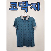 남 03546 와이드앵글정품 반팔카라티 골프웨어 중고구제 코딱지구제