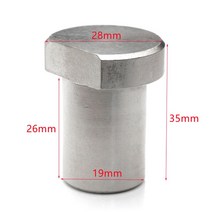 목공 테이블 제한 블록 스테인레스 스틸 워크 벤치 페그 브레이크 중지 클램프 19mm/20mm Dropshipping, 01 19mm