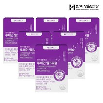 [한미생활건강] 눈/간 건강 루테인 밀크씨슬 900mg x 30캡슐, 6개, 900mg 90정