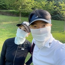 숨쉬기 편한 골프 마스크 자전거 등산 햇빛 가리개, 그레이