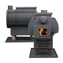 신일금속 누임형 화목난로 중형(구이겸용) SL-110C, 단일사이즈