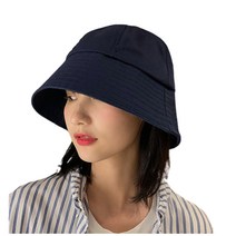 지베다 여자 모자 버킷햇 벙거지 무지 와이드