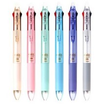 frixionball PILOT 파이롯트 볼펜 프릭션 노크 0.38 3색 볼펜 지워지는펜, 펄그린